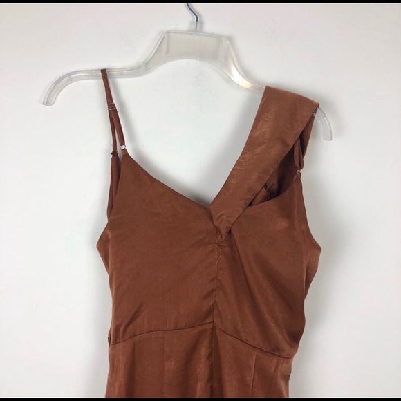 Lulu’s JOA Off Shoulder Leg Slit Midi Dress - Picture 7 of 10